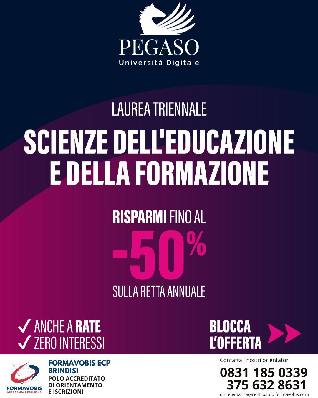 Scienze dell’Educazione e della Formazione (L-19)
